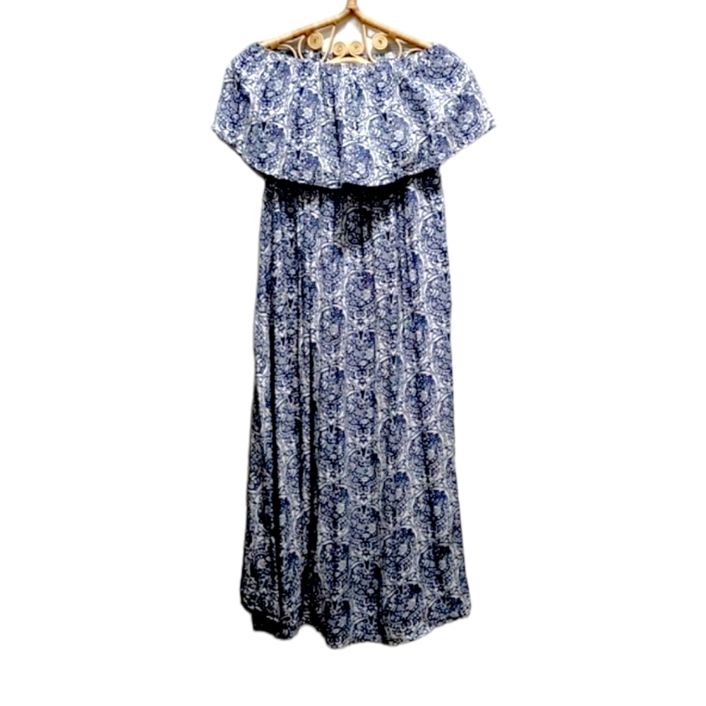 ⭐️Yidarton strapless maxi dress size M